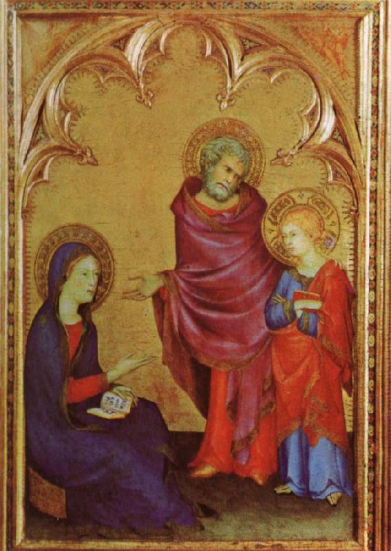 Simone Martini Christ Discovered in the Temple Sweden oil painting art